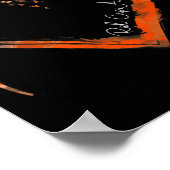 Stijlvolle Heart Crops Bewustzijn Poster (Hoek)