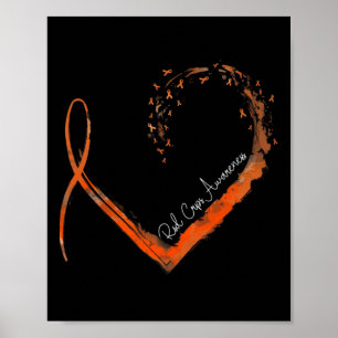 Stijlvolle Heart Crops Bewustzijn Poster