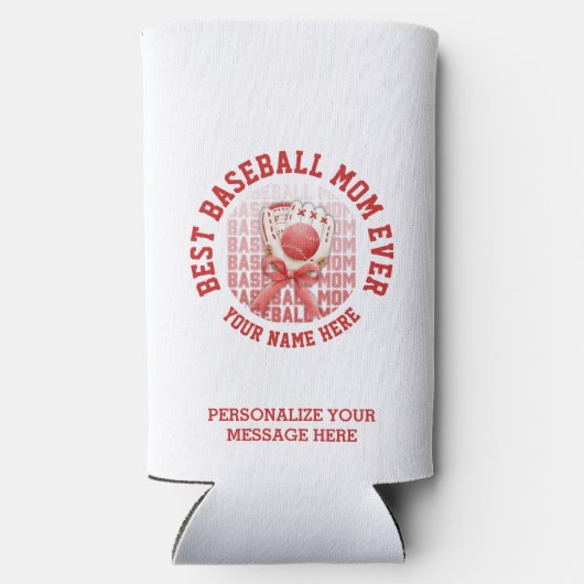 Stijlvolle HONKBAL MAM Custom Name Moederdag (Achterkant)