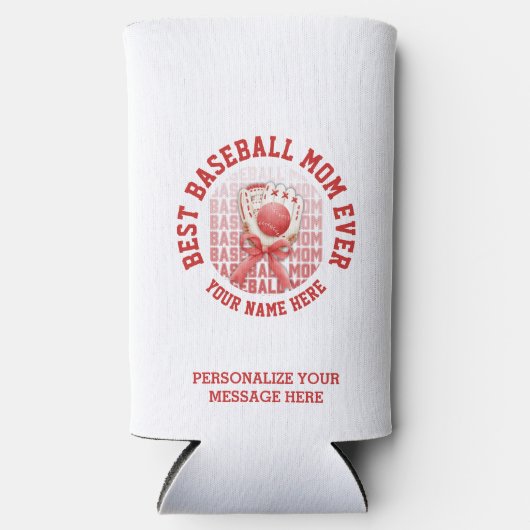 Stijlvolle HONKBAL MAM Custom Name Moederdag (Voorkant)