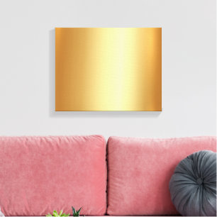 Stijlvolle horizontale gouden achtergrond voor je canvas afdruk