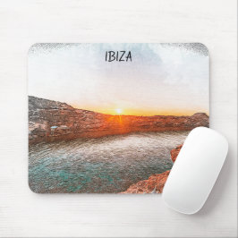 Stijlvolle Ibiza Spanje zonsondergang Muismat