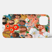 Stijlvolle Internationale Vrouwendag Illustratie C Case-Mate iPhone Case (Achterkant (horizontaal))
