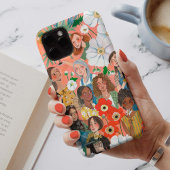 Stijlvolle Internationale Vrouwendag Illustratie C Case-Mate iPhone Case