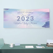 Stijlvolle Iridescent pastei Spandoek (Beurs)