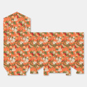 Stijlvolle 'Just Peachy' Peach Fuzz Bedankdoosjes (Ongevouwen)