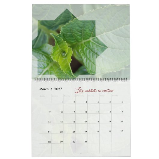 Stijlvolle kalender (Mar 2027)