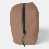 Stijlvolle kalligrafie Monogram Naam Mocha Brown Toilettasje (Rechts)