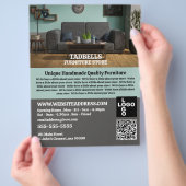 Stijlvolle kamer - Meubelwinkel Verkoop Flyer (Hand)