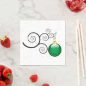 Stijlvolle kerstversiering servetten (Insitu)