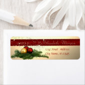 Stijlvolle kerstversiering, Sparkle Etiket (Insitu)