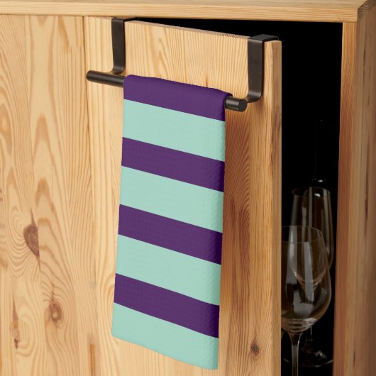 Stijlvolle keukenhanddoek met modern streeppatroon (Derde Gevouwen)