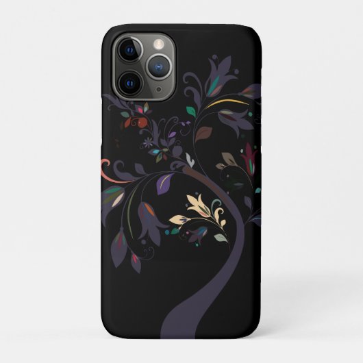 Stijlvolle kleuren bloemen Case-Mate iPhone case (Achterkant)