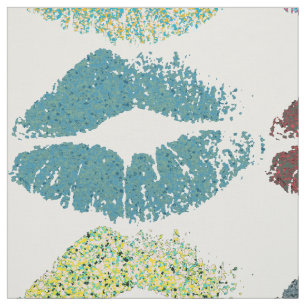 Stijlvolle kleurige Lips #16 Stof