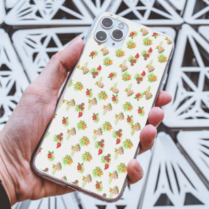 Stijlvolle kleurrijke bloem exotische botanische e iPhone 13 mini hoesje