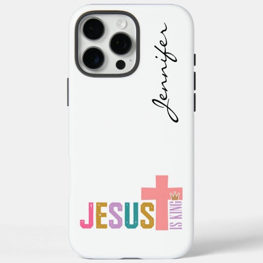 Stijlvolle kleurrijke Faith iPhone Case-Mate iPhone Case (Achterkant)
