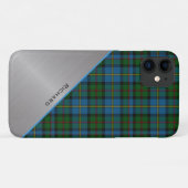 Stijlvolle, kleurrijke MacLeod-spelden en aluminiu Case-Mate iPhone Case (Achterkant (horizontaal))