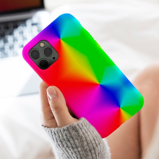 Stijlvolle kleurrijke spectaalgradiënt esthetisch Case-Mate iPhone case