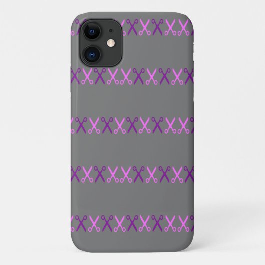 Stijlvolle knipschaar kapper kleermaker Case-Mate iPhone case (Achterkant)