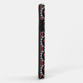 Stijlvolle kunsten en cirkels met monogram Case-Mate iPhone case (Achterkant/rechts)