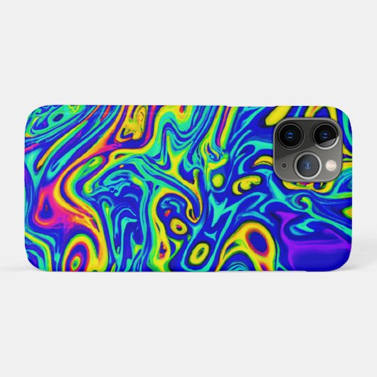 Stijlvolle kunstpatroonvormen Case-Mate iPhone case (Achterkant (horizontaal))