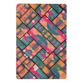 Stijlvolle kunstverf mini klembord (Achterkant)