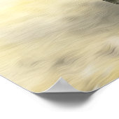 Stijlvolle letherback-Zee Poster (Hoek)