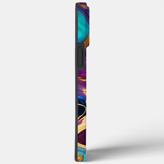 Stijlvolle levendige gekleurde vloeibare metalen n Case-Mate iPhone case (Achterkant / Rechts)