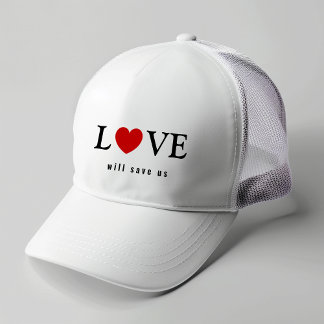 Stijlvolle liefde zal ons redden trucker pet