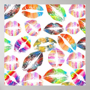Stijlvolle Lippen #6 Poster