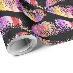 Stijlvolle Lips #18 Cadeaupapier