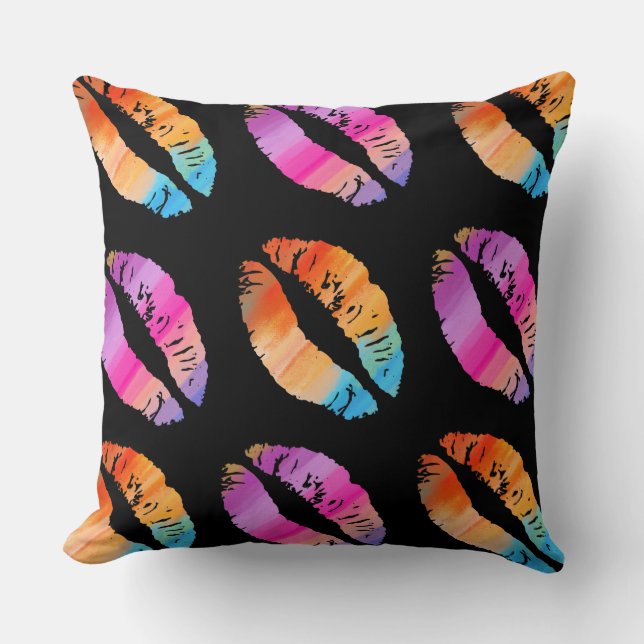 Stijlvolle Lips #37 Kussen (Voorkant)
