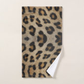Stijlvolle luipaardvacht dierenprint trendy vet pl bad handdoek (Handdoek)