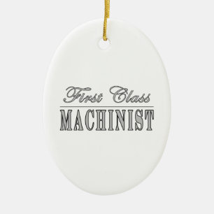 Stijlvolle machines : Machinist van eerste klasse Keramisch Ornament