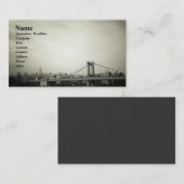 Stijlvolle Manhattan Bridge Architecture Visitekaartje (Voorkant / Achterkant)