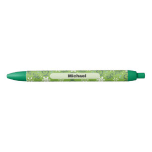 Stijlvolle marineblauwe zwarte inktpen inkt pen