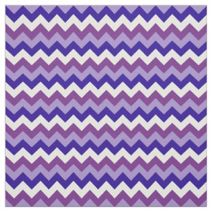 Stijlvolle Mauve, Blauw, Lavendel Witte Chevron St Stof