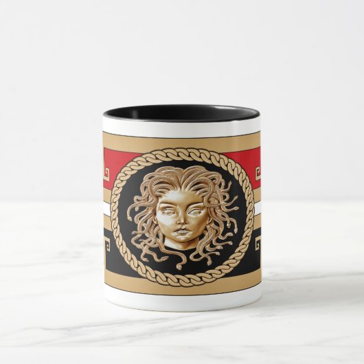 Stijlvolle Medusa Gold-Mok Mok (Midden)