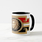 Stijlvolle Medusa Gold-Mok Mok (Voorkant rechts)