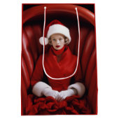  stijlvolle mevrouw Claus Medium Cadeauzakje (Achterkant)