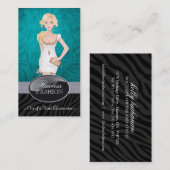 Stijlvolle Mode Designer Visitekaartjes (Voorkant / Achterkant)