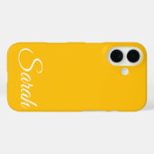 Stijlvolle Modern Classic Aangepaste Naam Sinaasap Case-Mate iPhone Case (Achterkant (horizontaal))