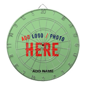 STIJLVOLLE MODERNE AANGEPASTE MUNT GROEN GEVERIFIE DARTBORD