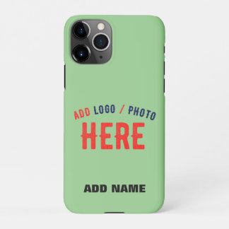 STIJLVOLLE MODERNE AANGEPASTE MUNT GROEN GEVERIFIE iPhone 11Pro HOESJE