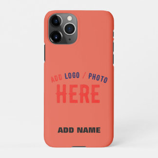 STIJLVOLLE MODERNE AANGEPASTE TOMATENROOD GEVERIFI iPhone 11Pro HOESJE