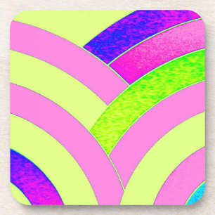 stijlvolle moderne chic chevrons drankjes onderzetter