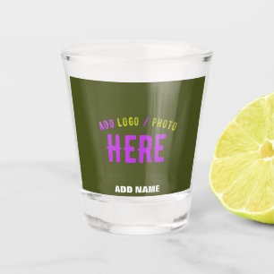 STIJLVOLLE MODERNE CUSTOM ARMY GROEN GEVERIFIEERD SHOT GLAS