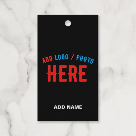 STIJLVOLLE MODERNE CUSTOM BRUIN GEVERIFIEERD MERK CADEAULABELS (Achterkant)