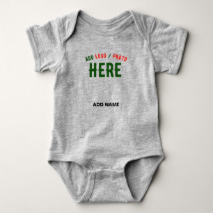 STIJLVOLLE MODERNE CUSTOM HEATHER GRIJS GEVERIFIEE ROMPER