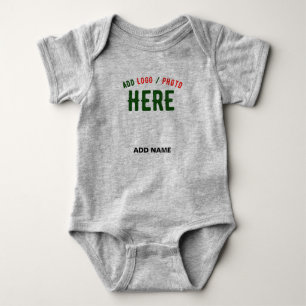 STIJLVOLLE MODERNE CUSTOM HEATHER GRIJS GEVERIFIEE ROMPER